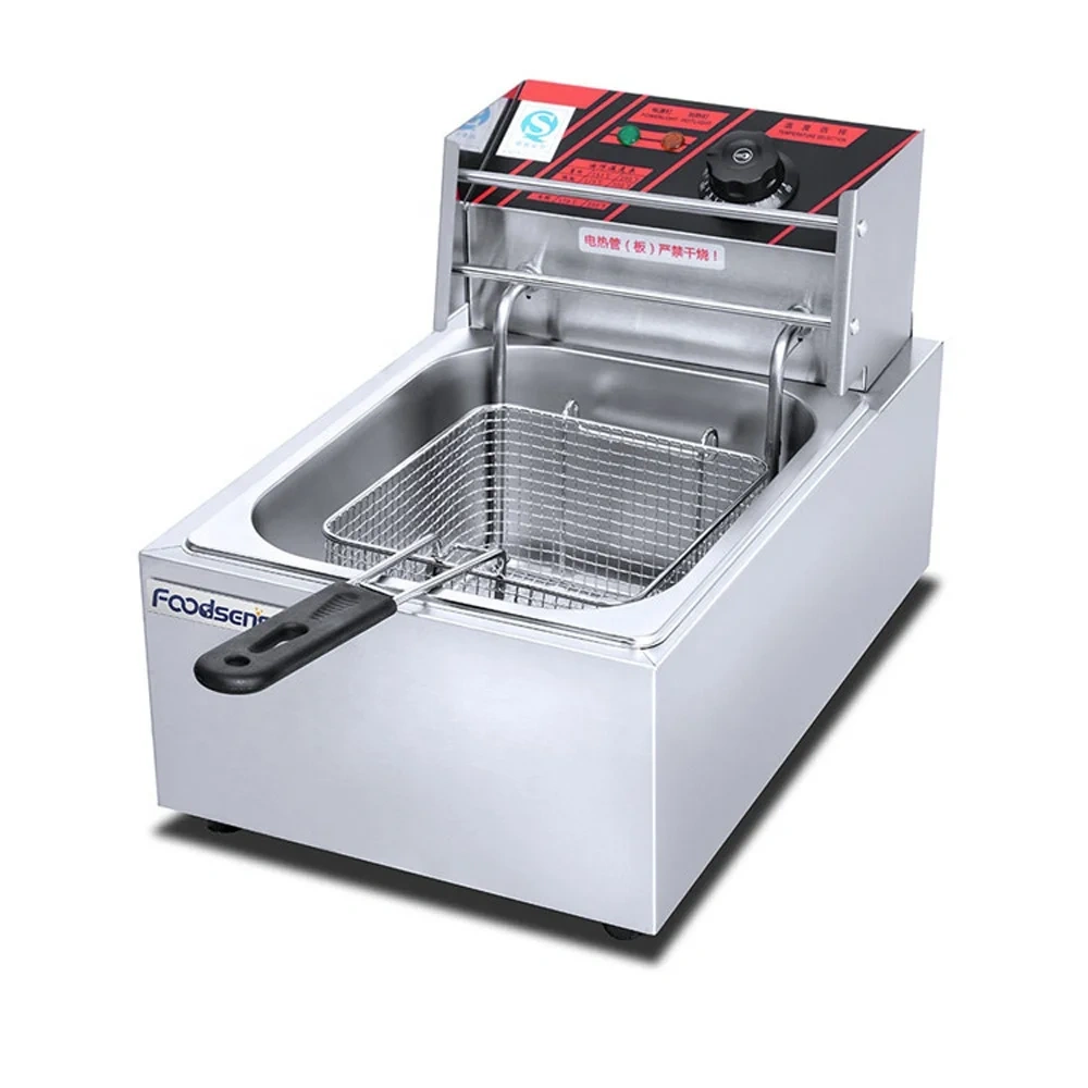 Commercial Counter Top 6L Electric Deep Fryer Machine
