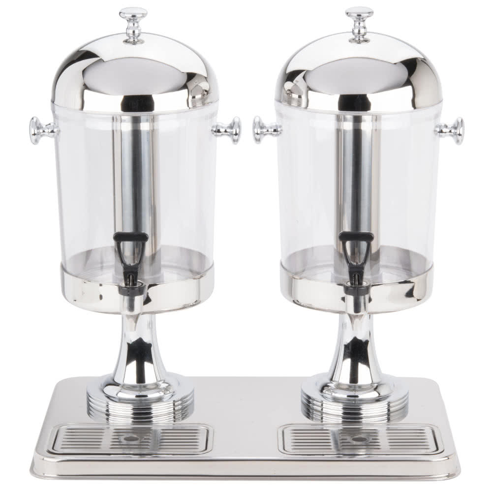 Commercial double head  table top cold beverage drink milk blender