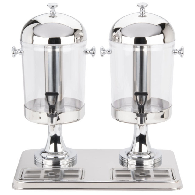 Commercial double head  table top cold beverage drink milk blender