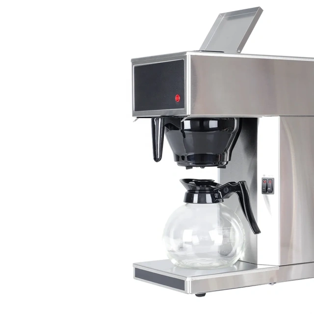 Automatic Dual Drip Coffee Maker Machine With Keep Warm Function