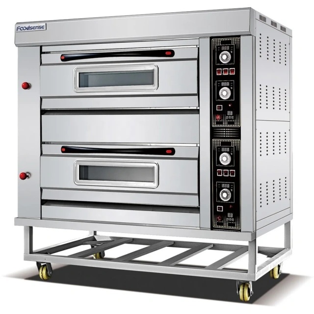 Bread Cookies Stone Oven Using Gas Commercial Baking Oven