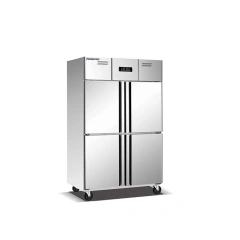 2-door Fan Cooling Vertical Commercial Freezer for Kitchen