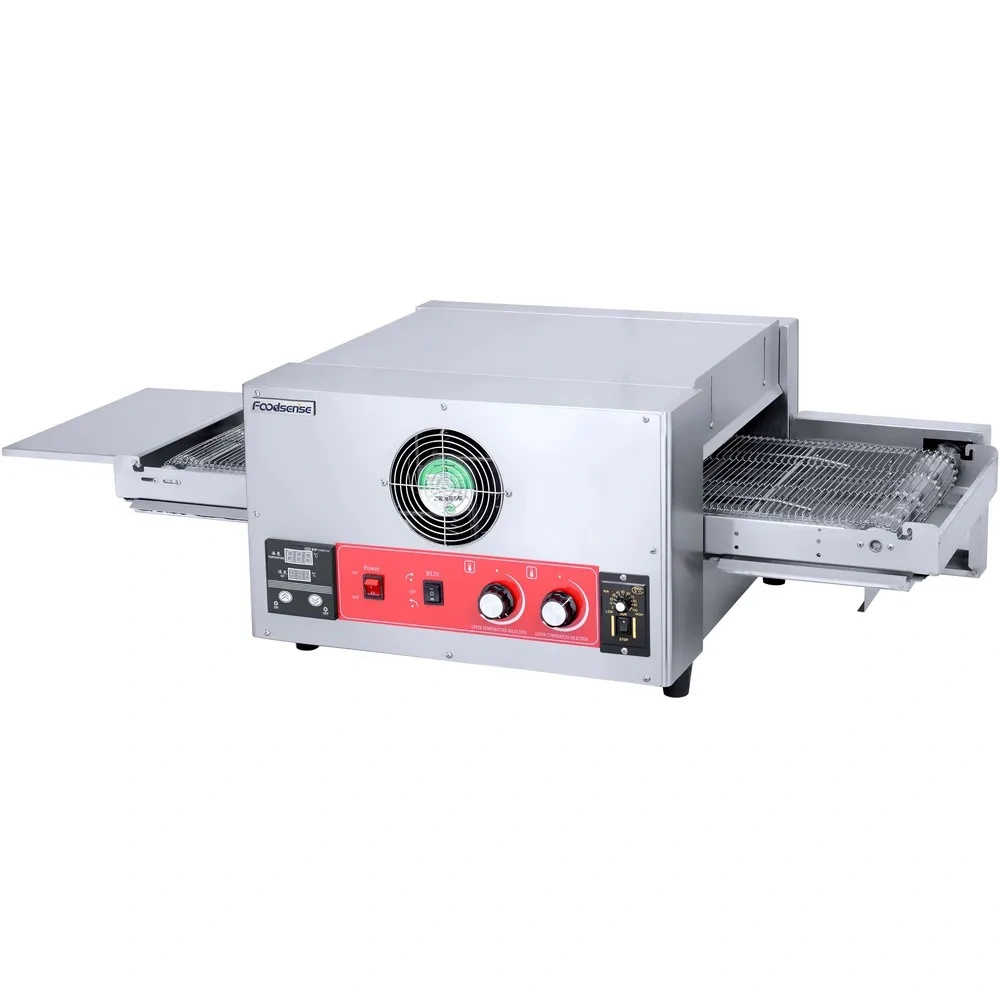 Automatic Commercial Stainless Steel Electric Conveyor Pizza Oven