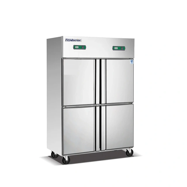 2-door Fan Cooling Vertical Commercial Freezer for Kitchen
