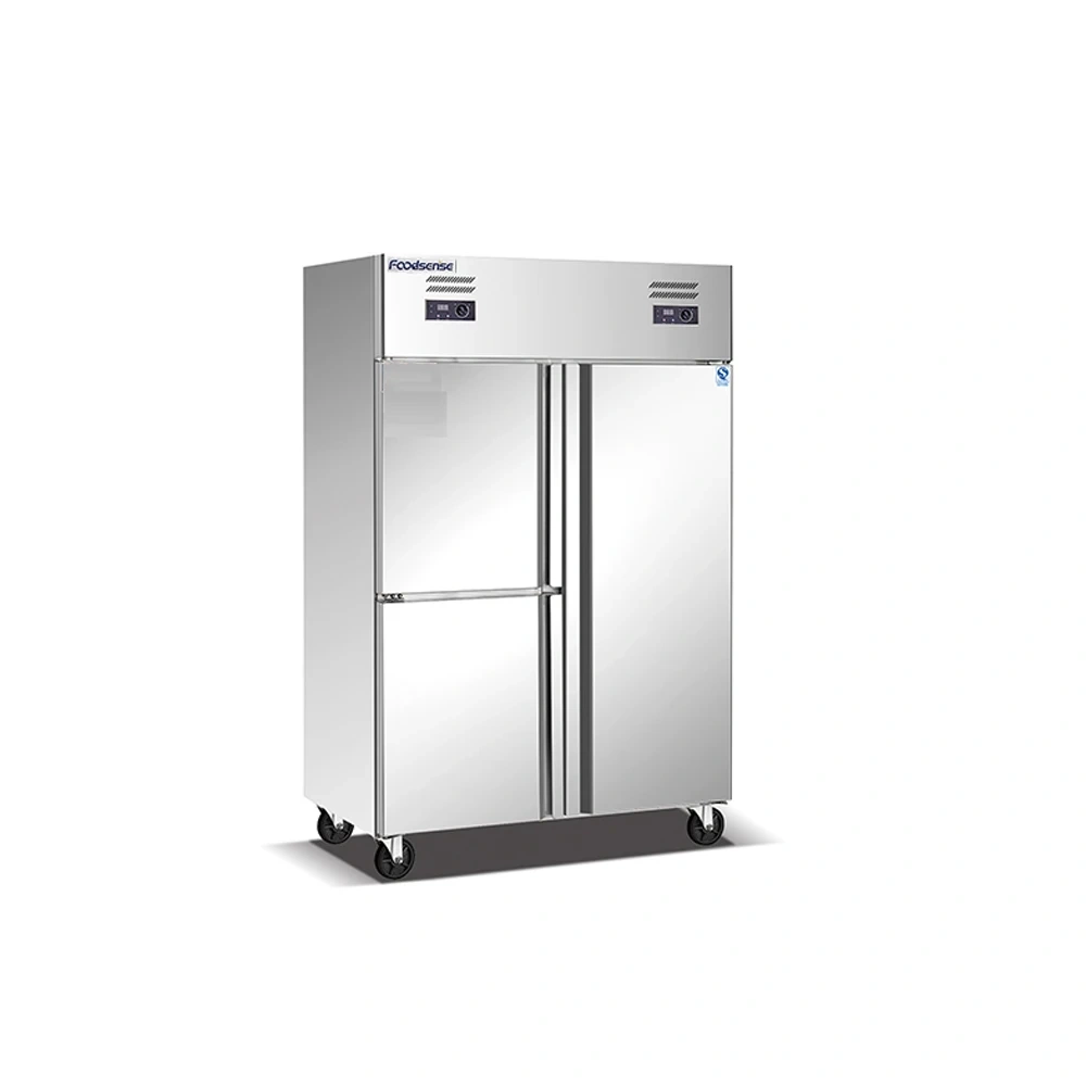 2-door Fan Cooling Vertical Commercial Freezer for Kitchen