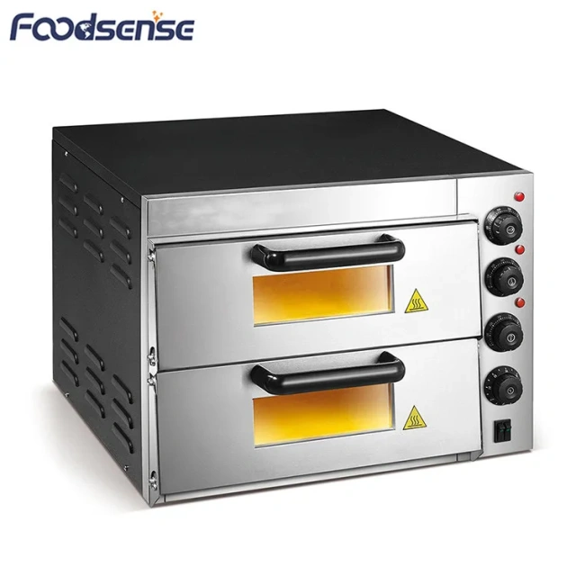 2-Layer Commercial Electric Pizza Oven Industrial Ovens