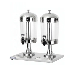 Commercial double head  table top cold beverage drink milk blender