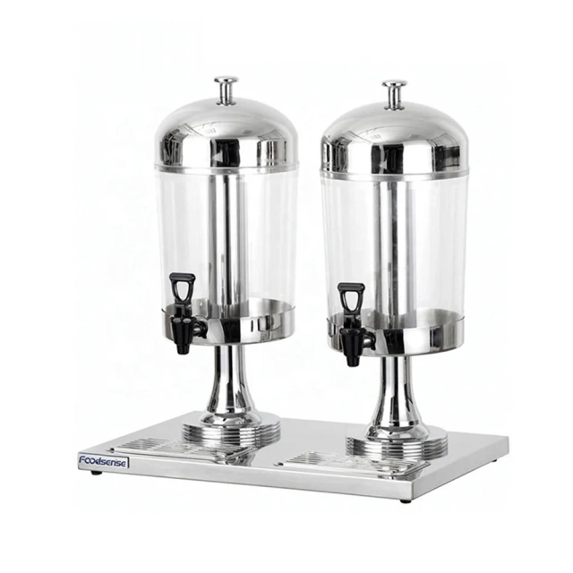 Commercial double head  table top cold beverage drink milk blender