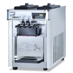 3 Flavor Table Top stainless steel Commercial Ice Cream Machine