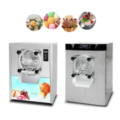 Italian Gelato Commercial Hard Ice Cream Machine 3 flavor
