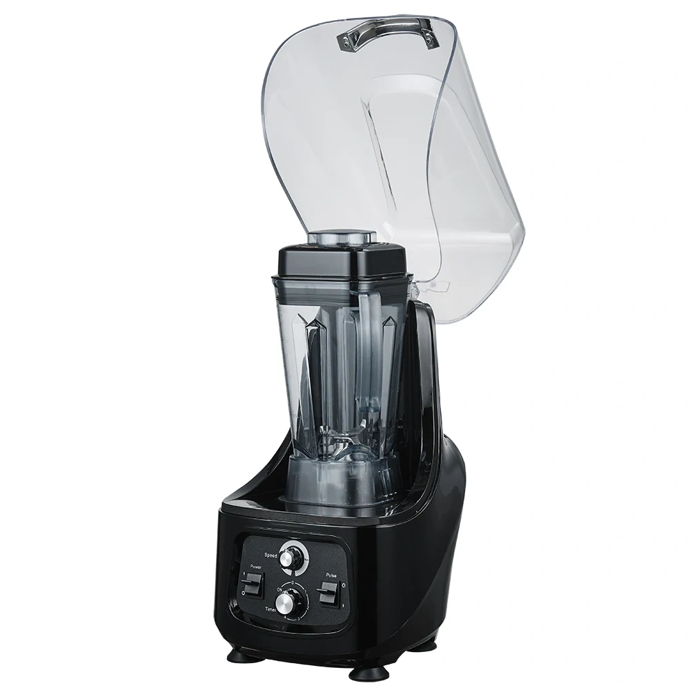 Heavy Duty Commercial Smoothie quiet blenders with sound cover