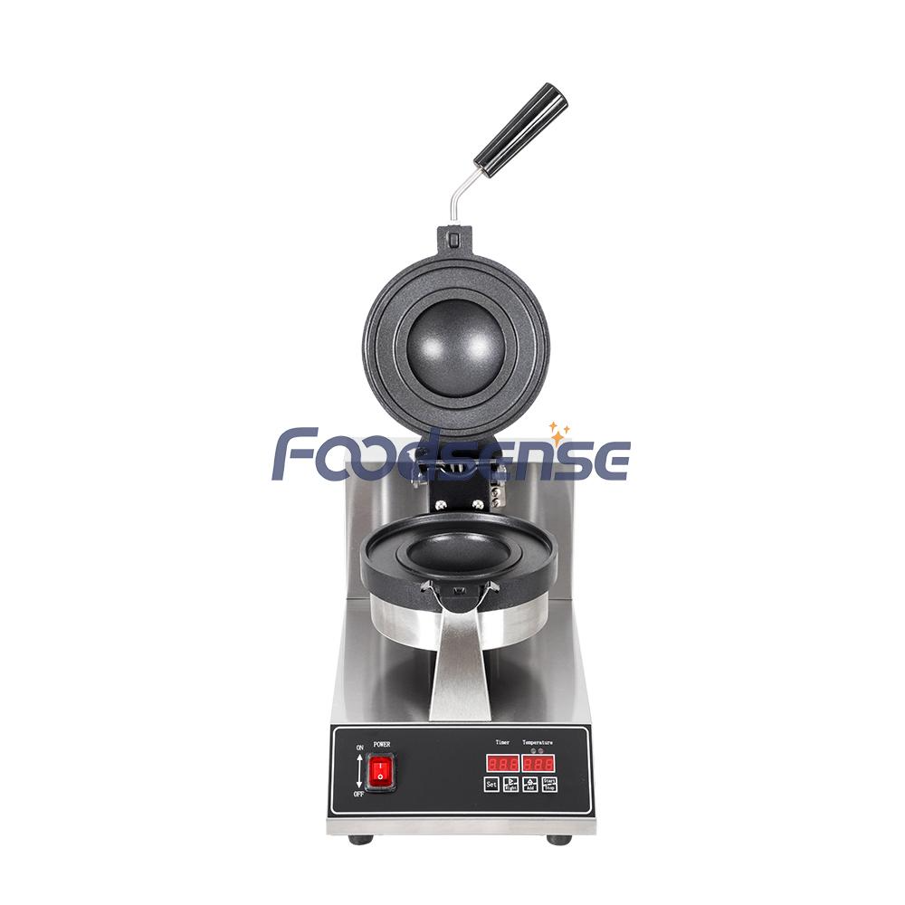 Rotatable Electric Ice Cream Burger Waffle Maker Snack Machine