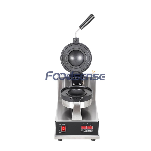 Rotatable Electric Ice Cream Burger Waffle Maker Snack Machine