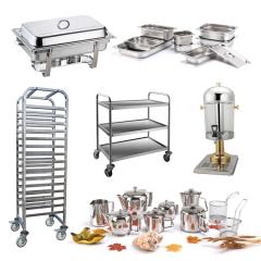 Stainless Steel Round roll Top buffet food chafing dish warmer