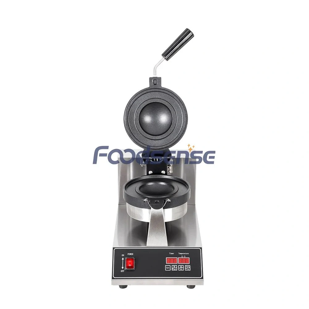 Rotatable Electric Ice Cream Burger Waffle Maker Snack Machine