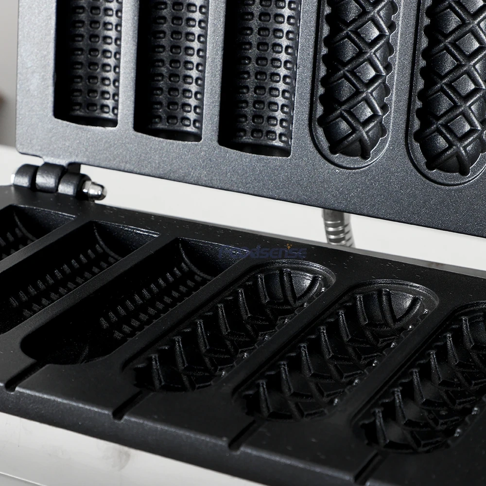 Electric Hot dog Machine Waffle Maker With Timer Temperature Control