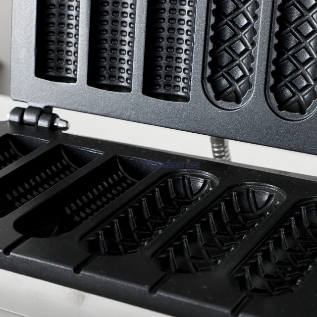 Electric Hot dog Machine Waffle Maker With Timer Temperature Control
