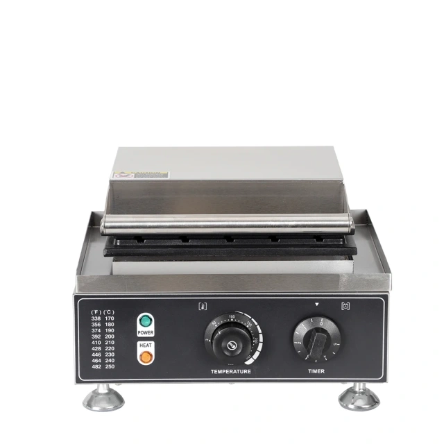 5 Frames Commercial Waffle Maker Hot Dog bubble waffle maker