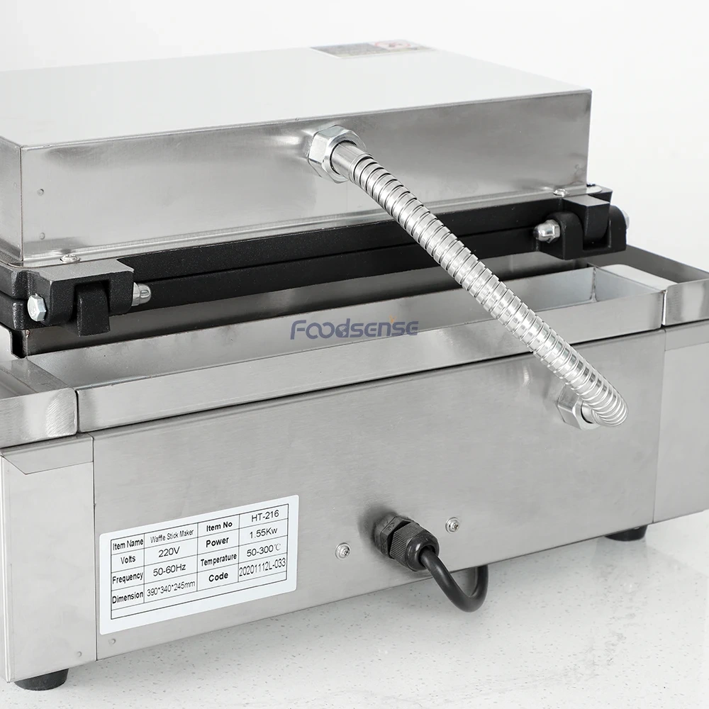 Electric Hot dog Machine Waffle Maker With Timer Temperature Control