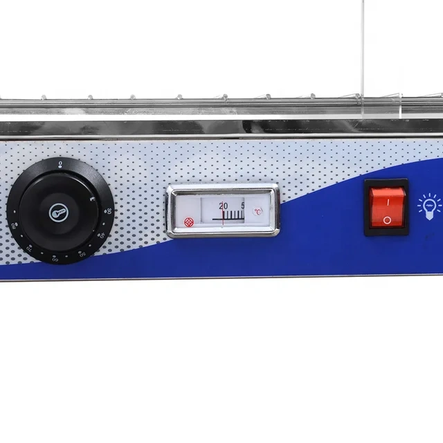 4-layer aluminum frame stainless steel insulation display cabinet