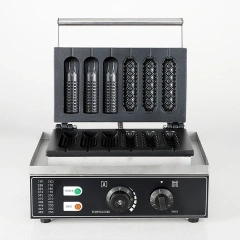 Electric Hot dog Machine Waffle Maker With Timer Temperature Control