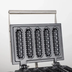 5 Frames Commercial Waffle Maker Hot Dog bubble waffle maker