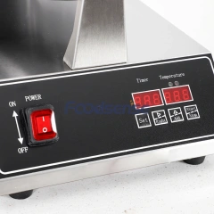 Rotatable Electric Ice Cream Burger Waffle Maker Snack Machine