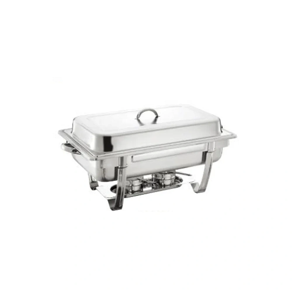 Stainless Steel Silver Plated Soup Buffet Food Warmer Chafing Dish