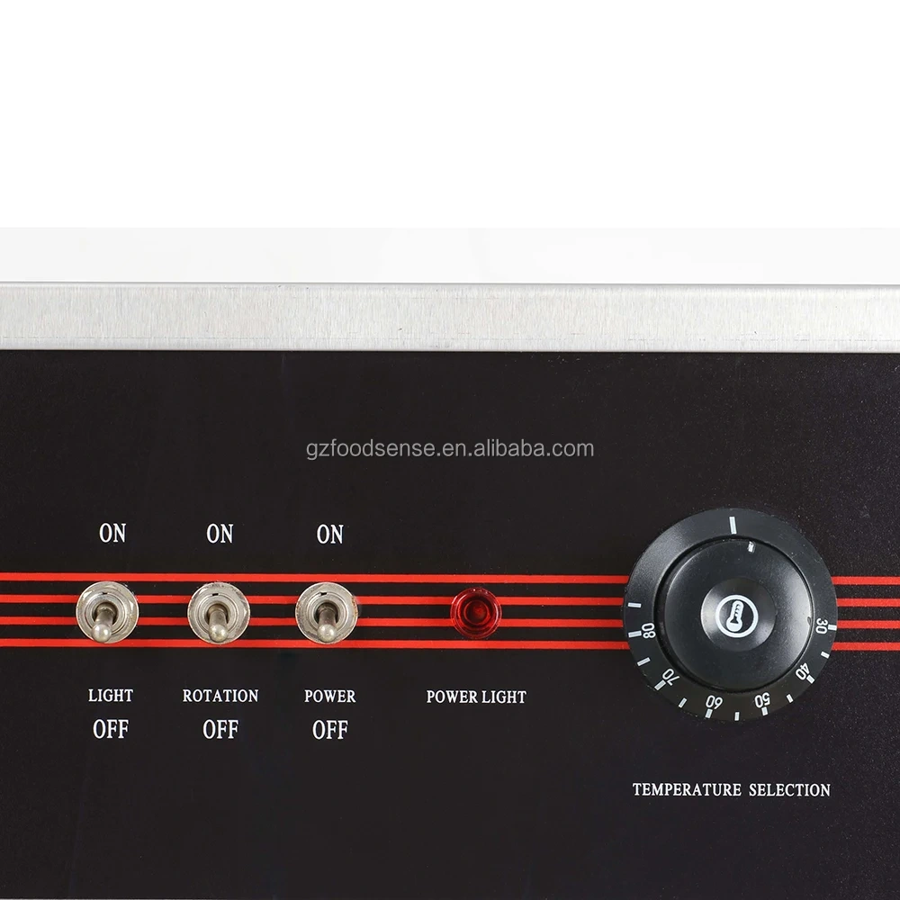Aluminum layer frame breakfast heating and insulation display