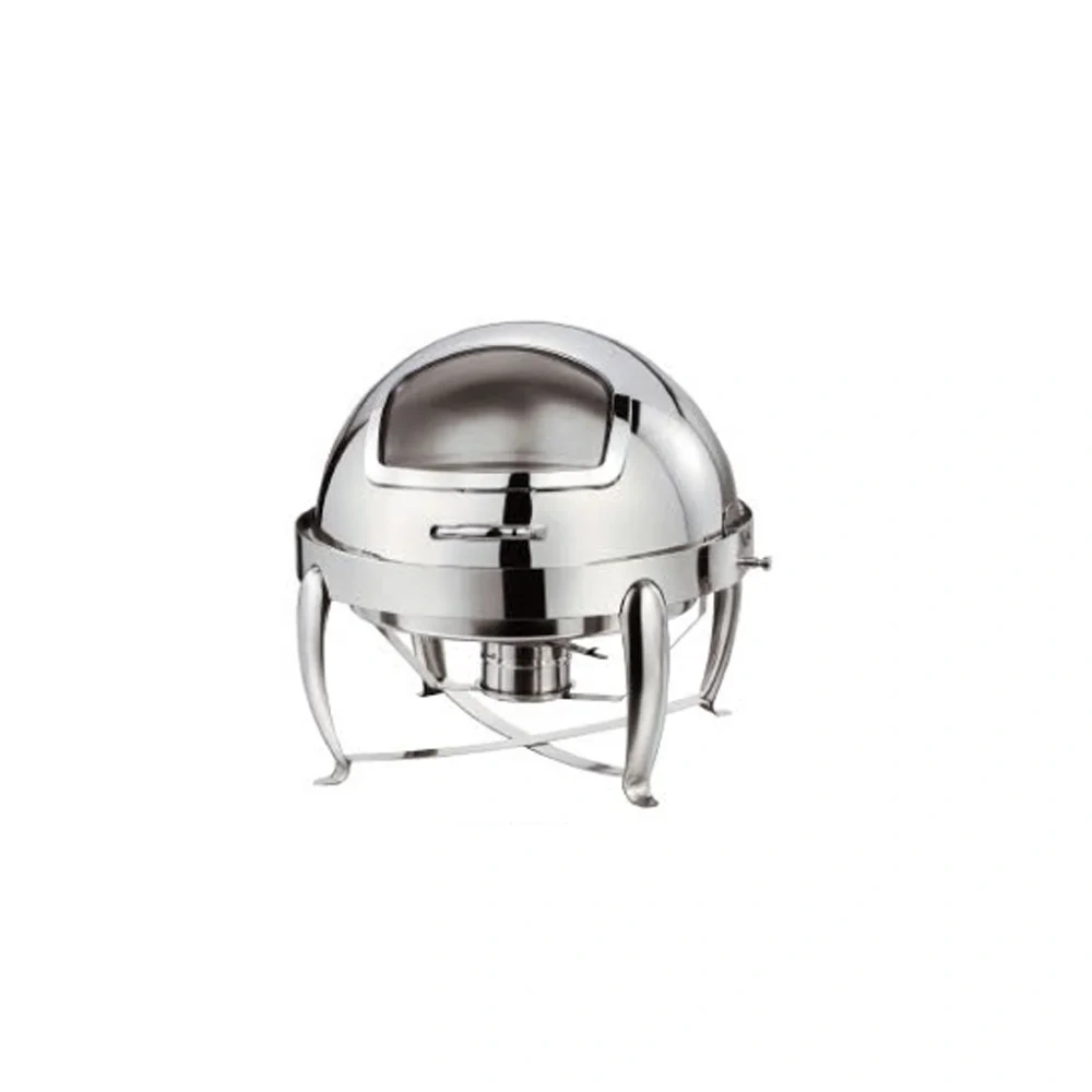 Stainless Steel Silver Plated Soup Buffet Food Warmer Chafing Dish