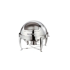 Stainless Steel Silver Plated Soup Buffet Food Warmer Chafing Dish
