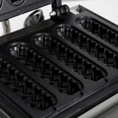 5 Frames Commercial Waffle Maker Hot Dog bubble waffle maker
