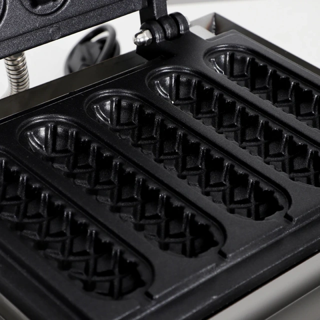 5 Frames Commercial Waffle Maker Hot Dog bubble waffle maker