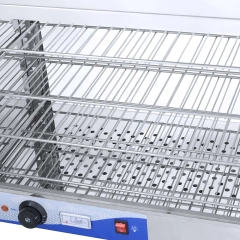 4-layer aluminum frame stainless steel insulation display cabinet
