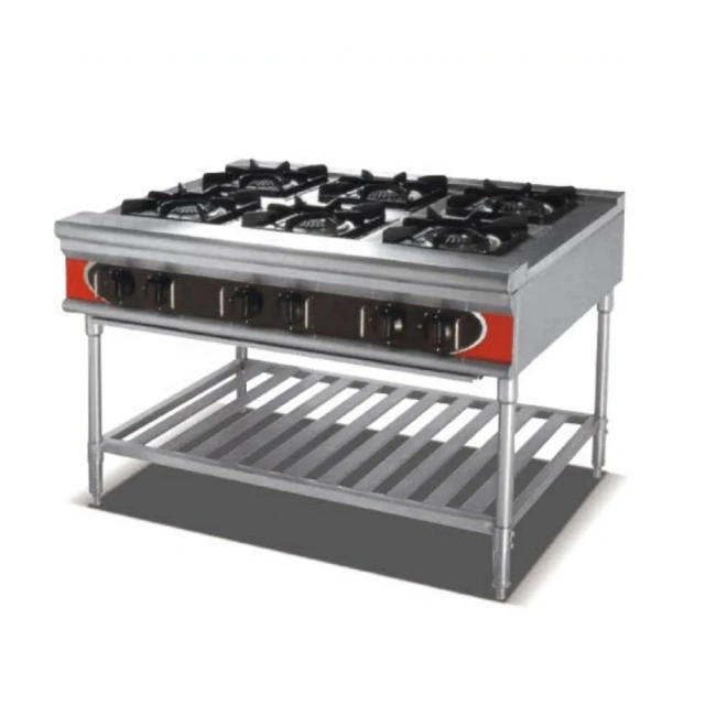 Portable Outdoor Big Camping Top Spare Parts 4-burner Gas Stove
