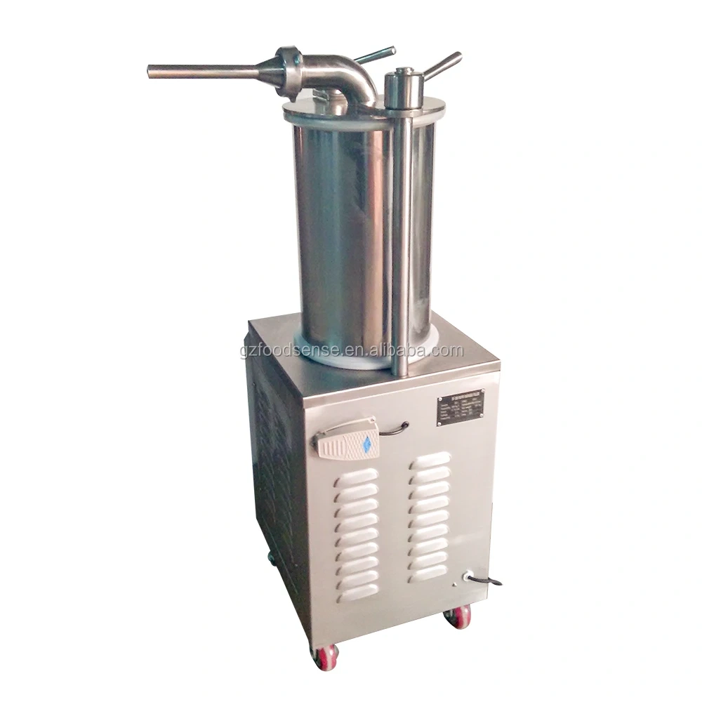 electric rapid sausages stuffer sausages filling machines