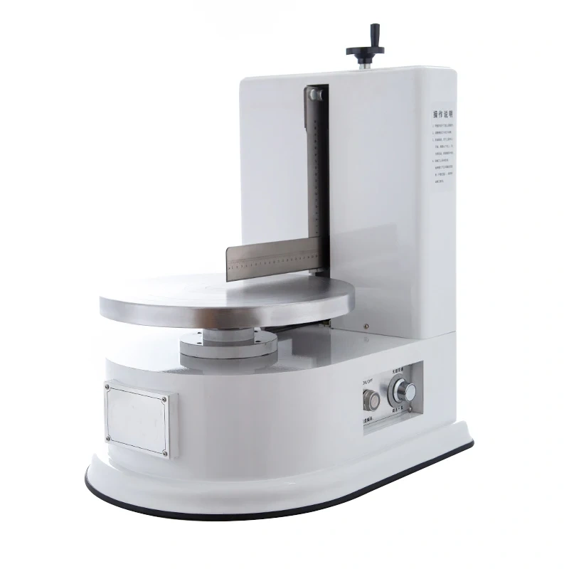 Portable Cake Smoothing Coating  Smearing Icing Machine