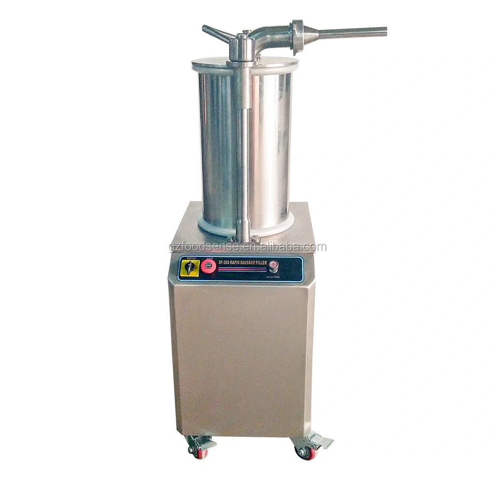 electric rapid sausages stuffer sausages filling machines