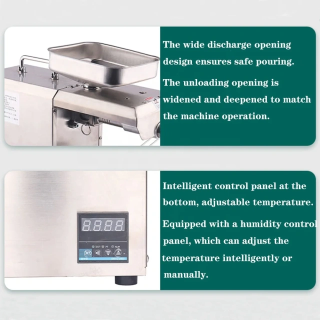 Mini Commercial Peanut Oil Press Machine High Oil Yield