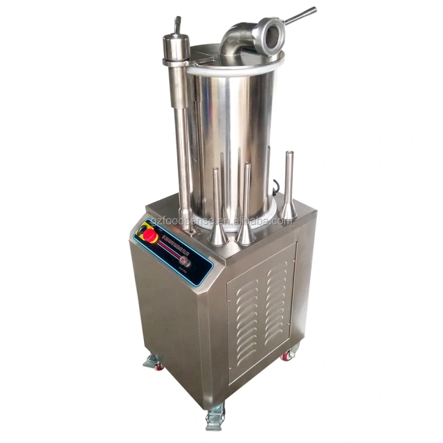 electric rapid sausages stuffer sausages filling machines