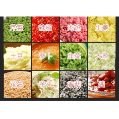 stainless steel  electric meat vegetable food cutter machine