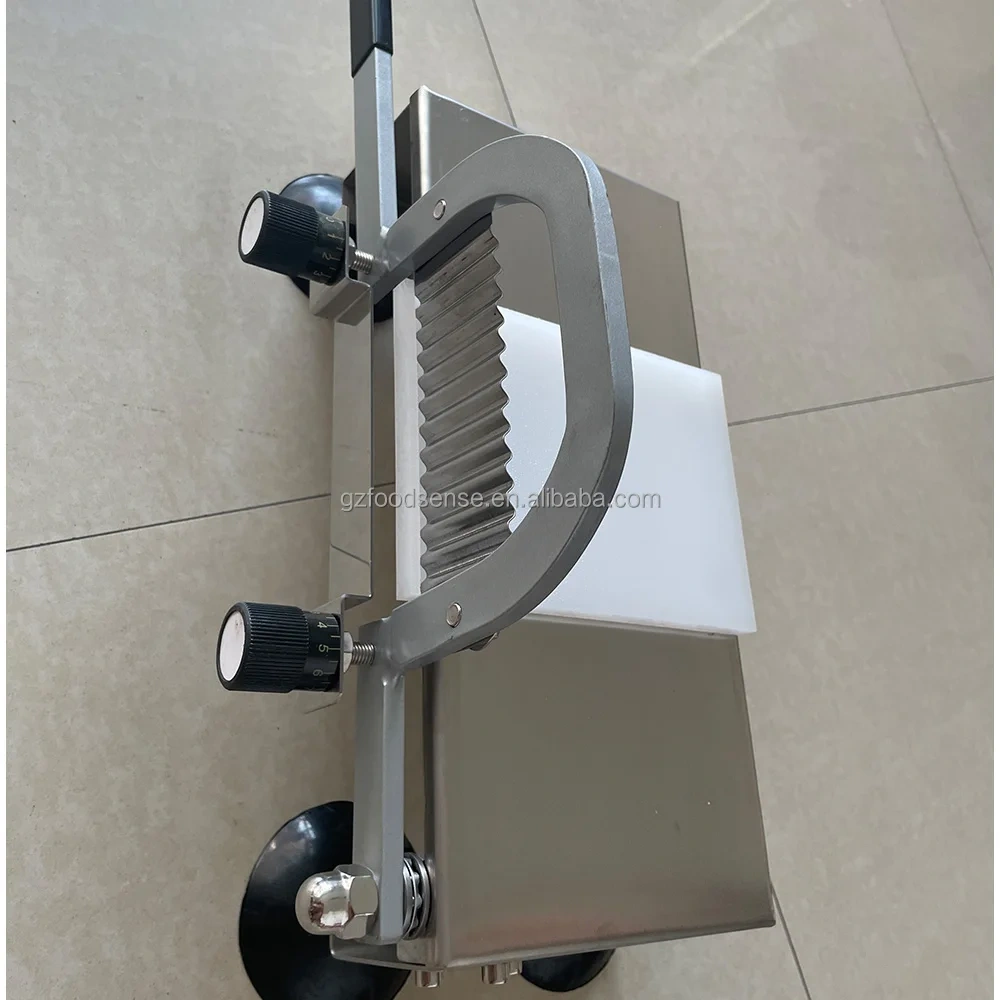 Home Use Adjustable Manual Fruit And Vegetable Wave Slicing Machine