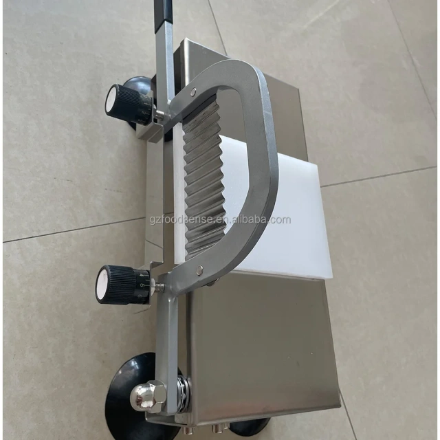 Home Use Adjustable Manual Fruit And Vegetable Wave Slicing Machine