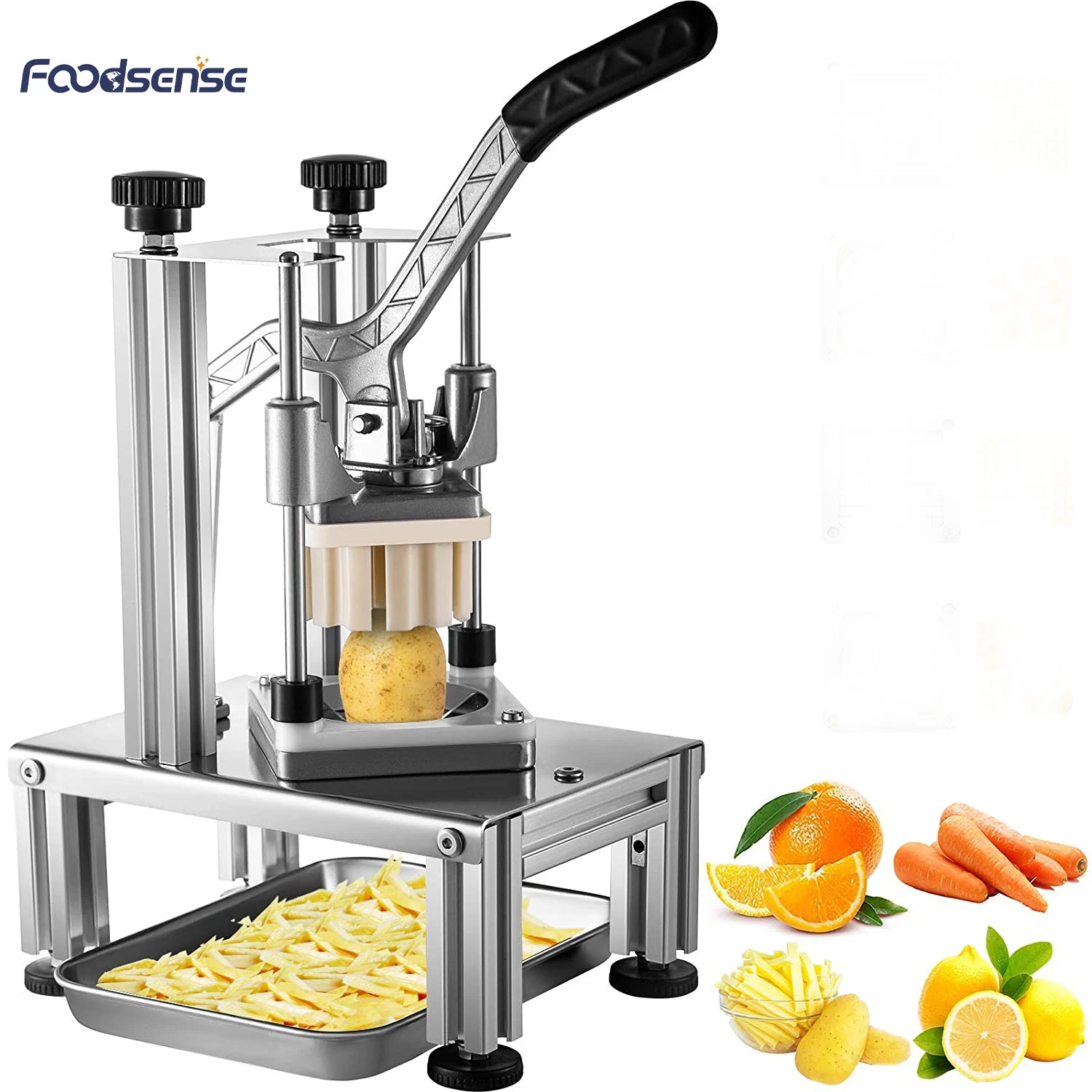 French Fries Cutter Vegetable Fruit Slicer Potato Chopper Machine