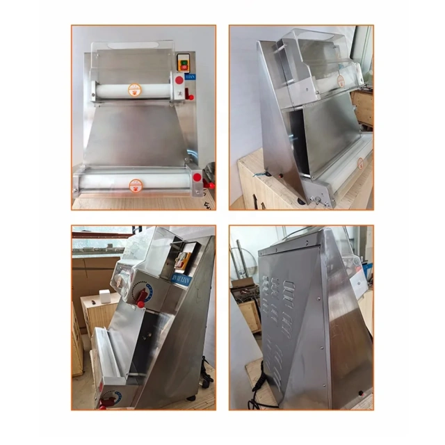 Table Top Industrial Automatic Electric Pizza Dough Sheeter Machine