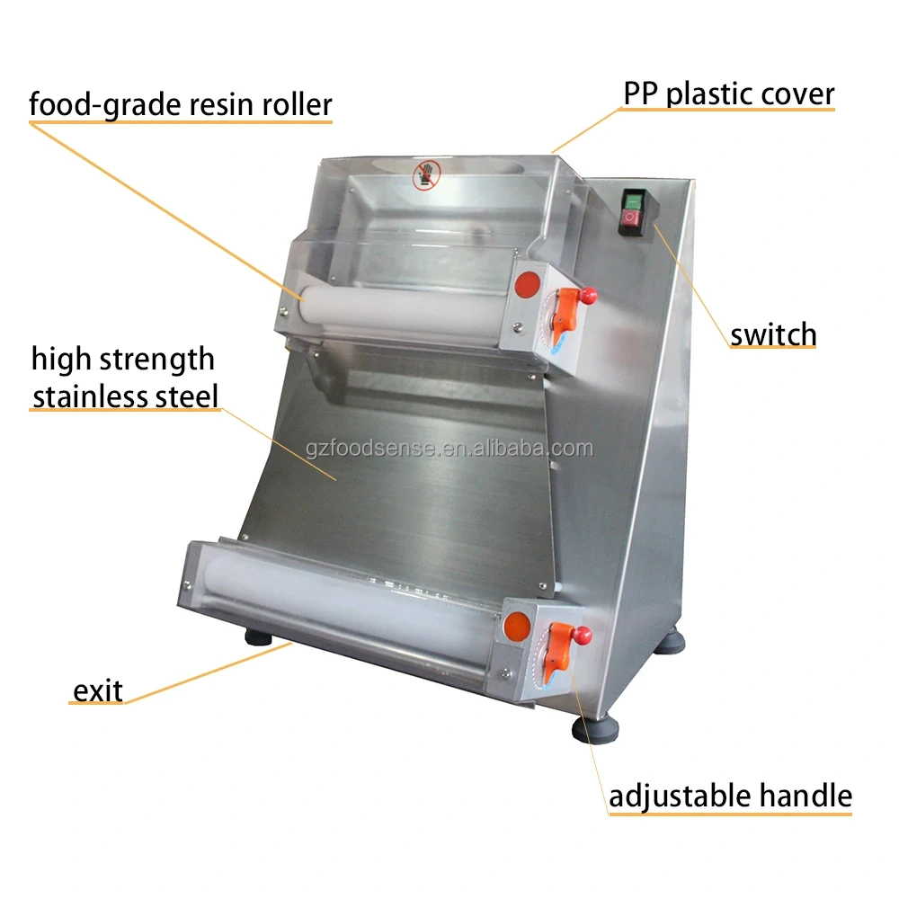 Table Top Industrial Automatic Electric Pizza Dough Sheeter Machine