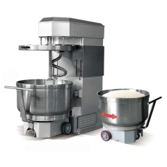 Industrial Heavy Duty Bread Cake Spiral Mixer With Removable Bowl