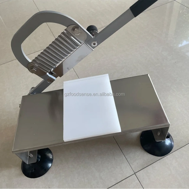 Home Use Adjustable Manual Fruit And Vegetable Wave Slicing Machine