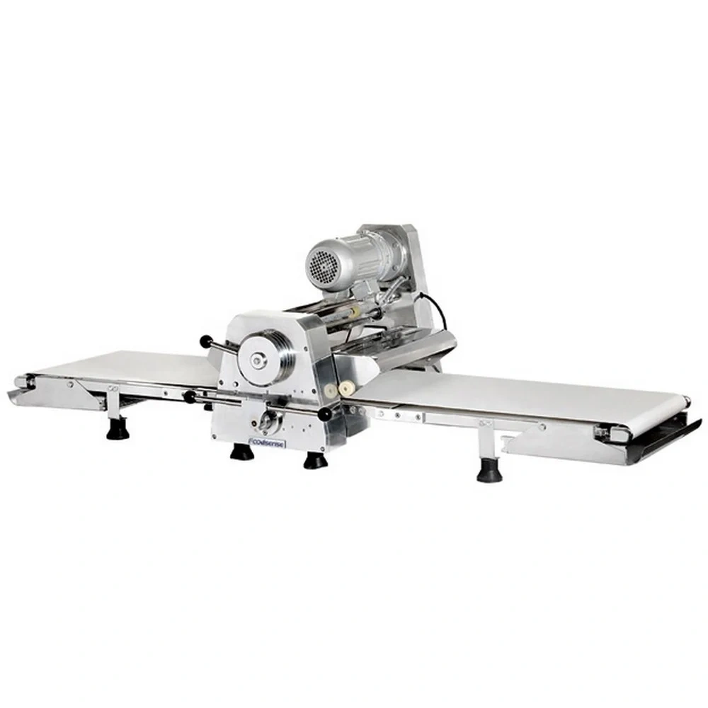 electric automatic table top  bread dough sheeter machine