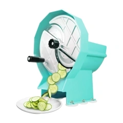 Manual ABS Body 420SS Blades Fruit And Vegetable Slicing Machine
